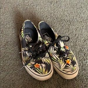 Low top tropical vans